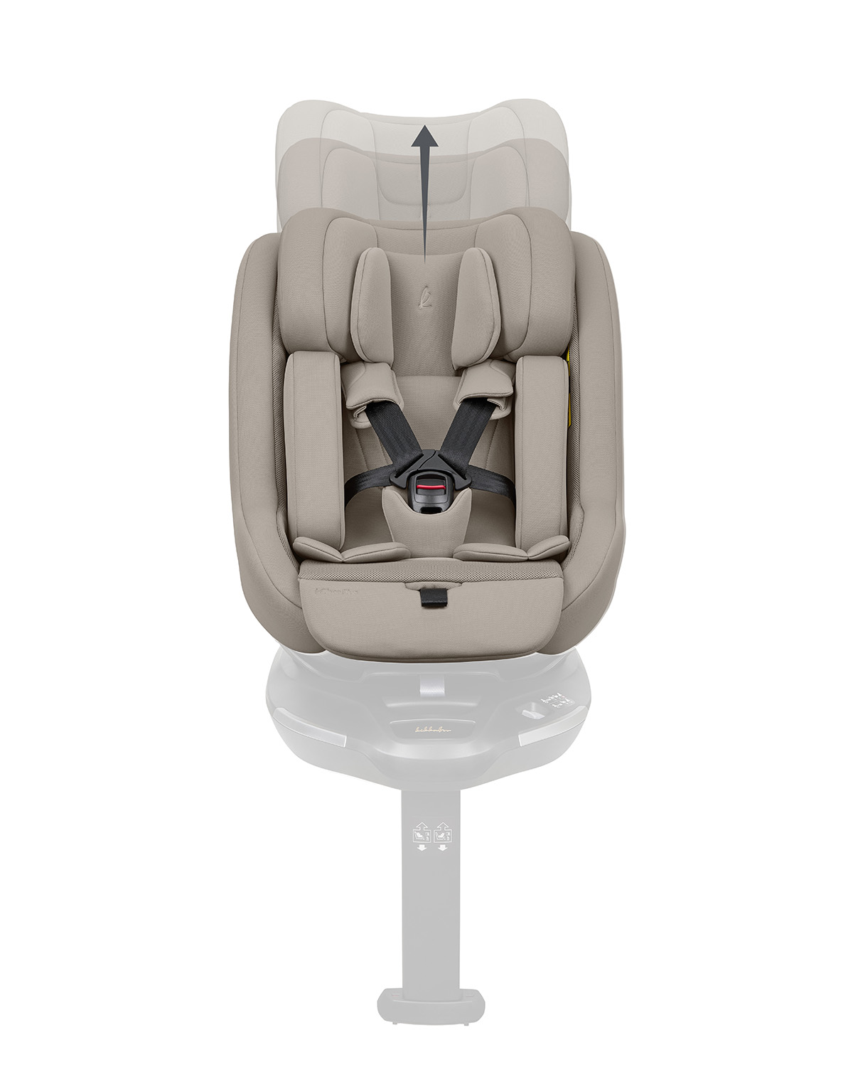 Kikkaboo Stroller 5in1 Travel System Goya Platinum Champagne - Image 33