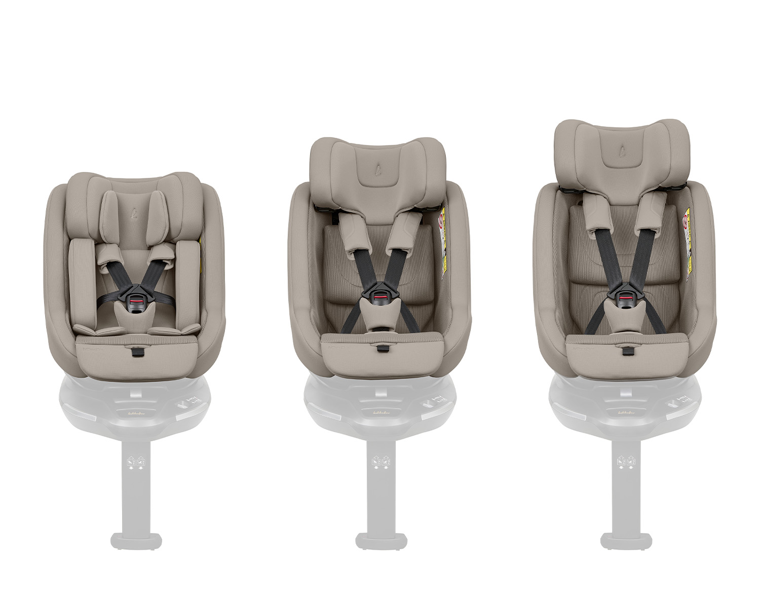 Kikkaboo Stroller 5in1 Travel System Goya Platinum Champagne - Image 34