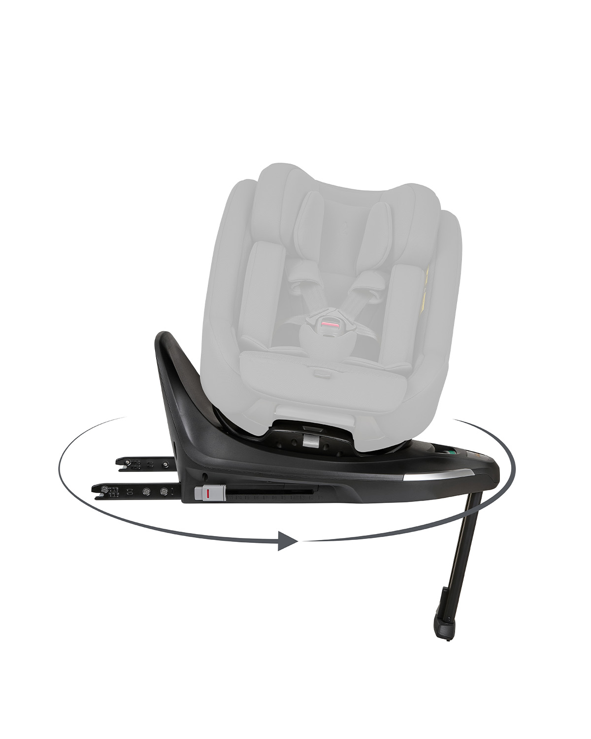 Kikkaboo Rotatable Isofix base for car seat i-Class 360 - Image 3