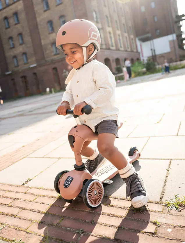 SCOOT & RIDE HIGHWAYKICK 1 PUSH & GO MOCHA - Image 10