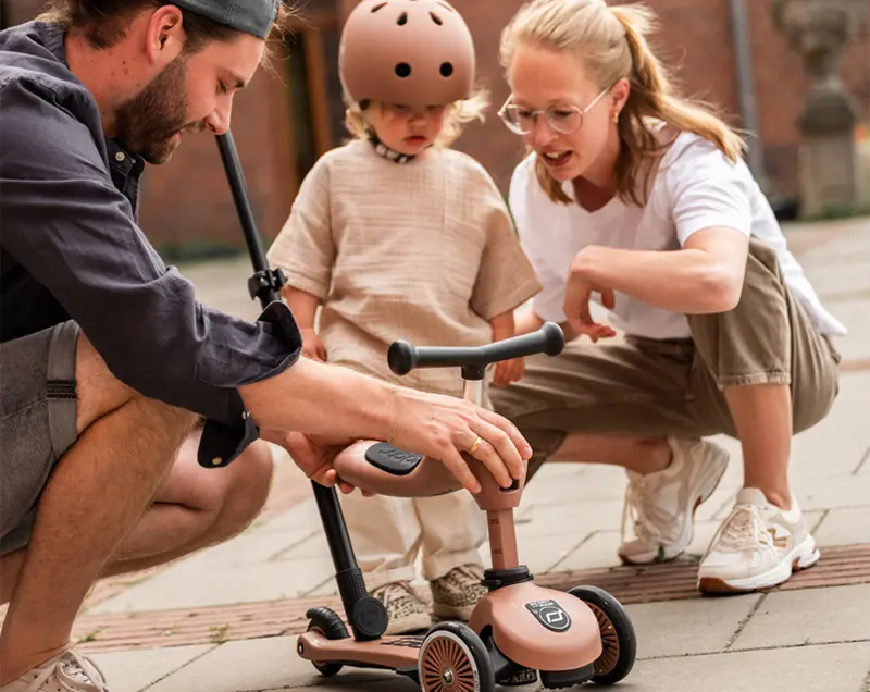 SCOOT & RIDE HIGHWAYKICK 1 PUSH & GO MOCHA - Image 11