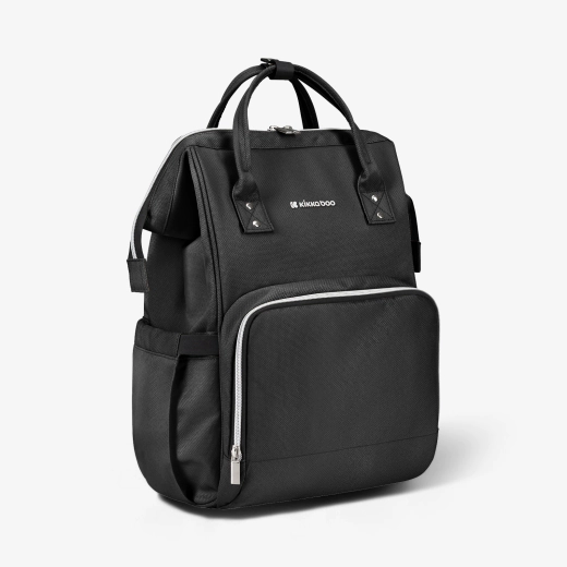 Kikkaboo Mama bag Siena Black & Silver 2025 - Image 4