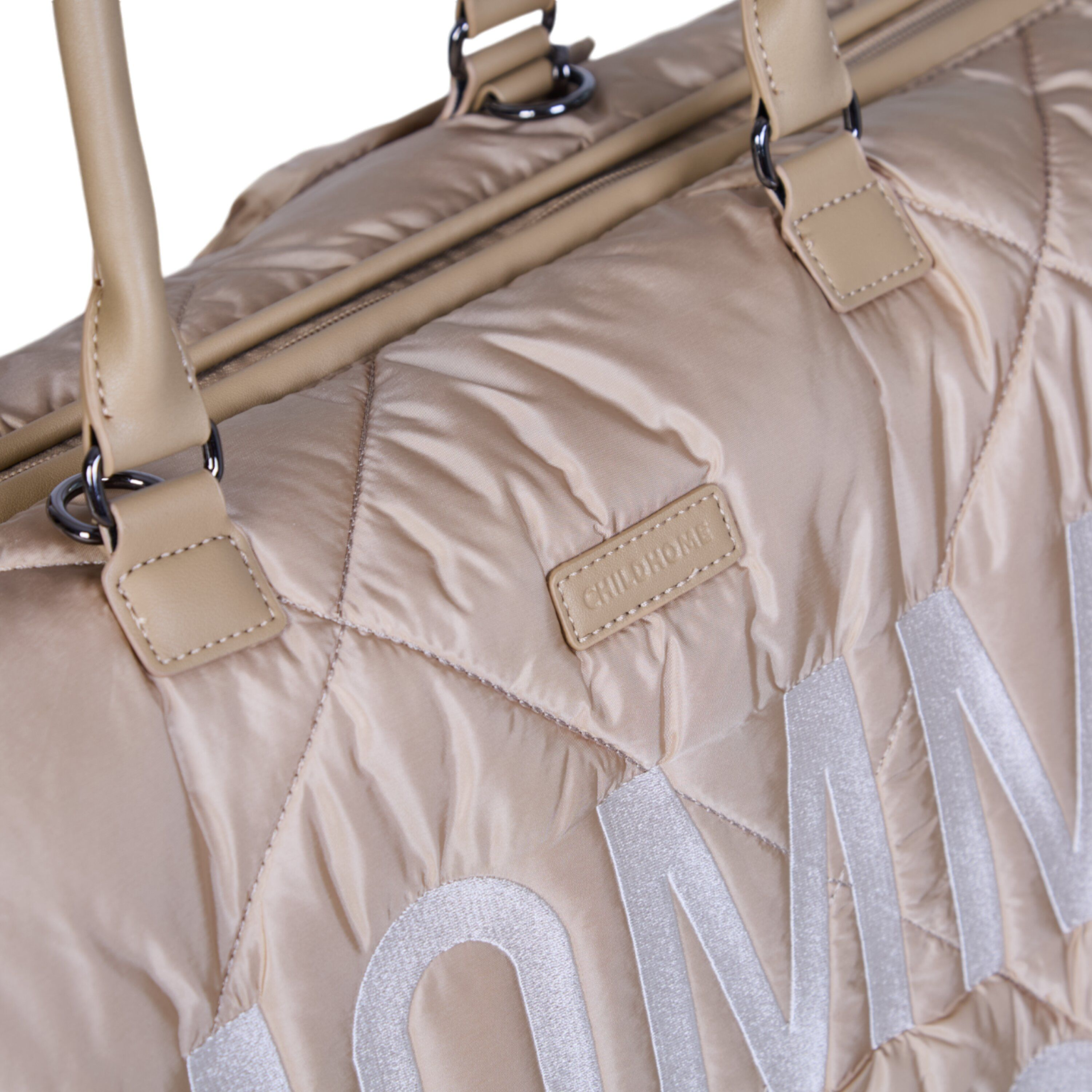 CHILDHOME Nursery bag Mommy Bag Puffered beige - Image 6