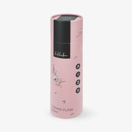 Kikkaboo Thermo flask 500ml Flora Blush - Image 7