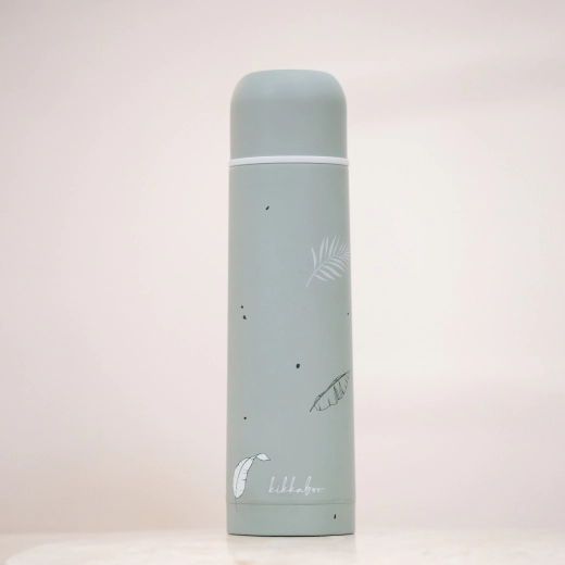 Kikkaboo Thermo flask 500ml Flora Sage - Image 2