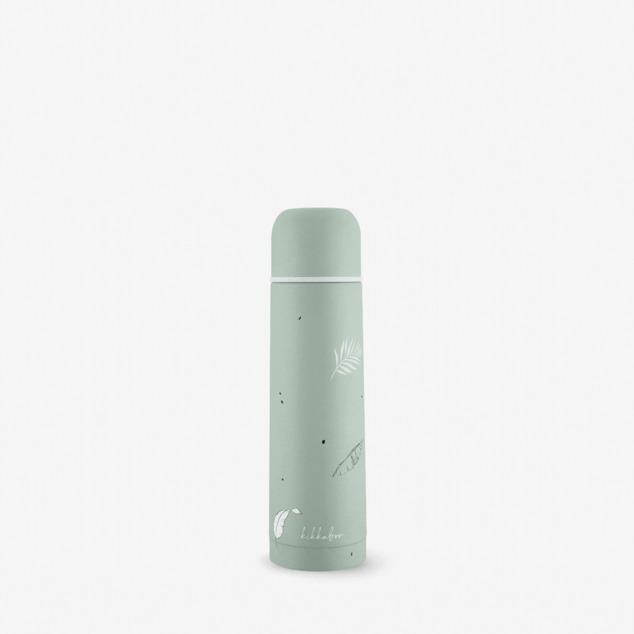 Kikkaboo Thermo flask 500ml Flora Sage - Image 4