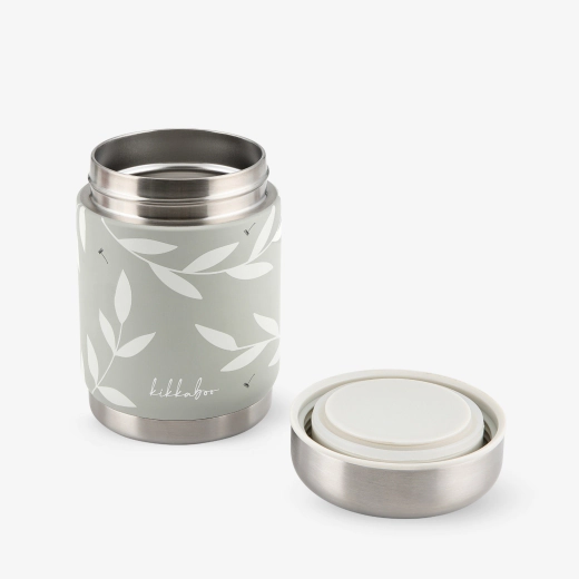 Kikkaboo Thermo food jar 400ml Flora Sand - Image 3