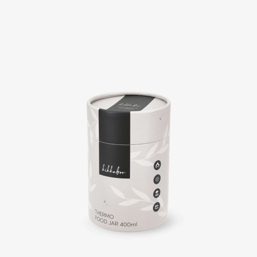 Kikkaboo Thermo food jar 400ml Flora Sand - Image 4
