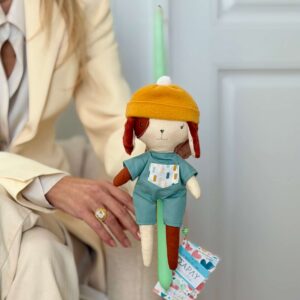 LALAKOOKI Easter candle Lala Doll Charlie the Snout