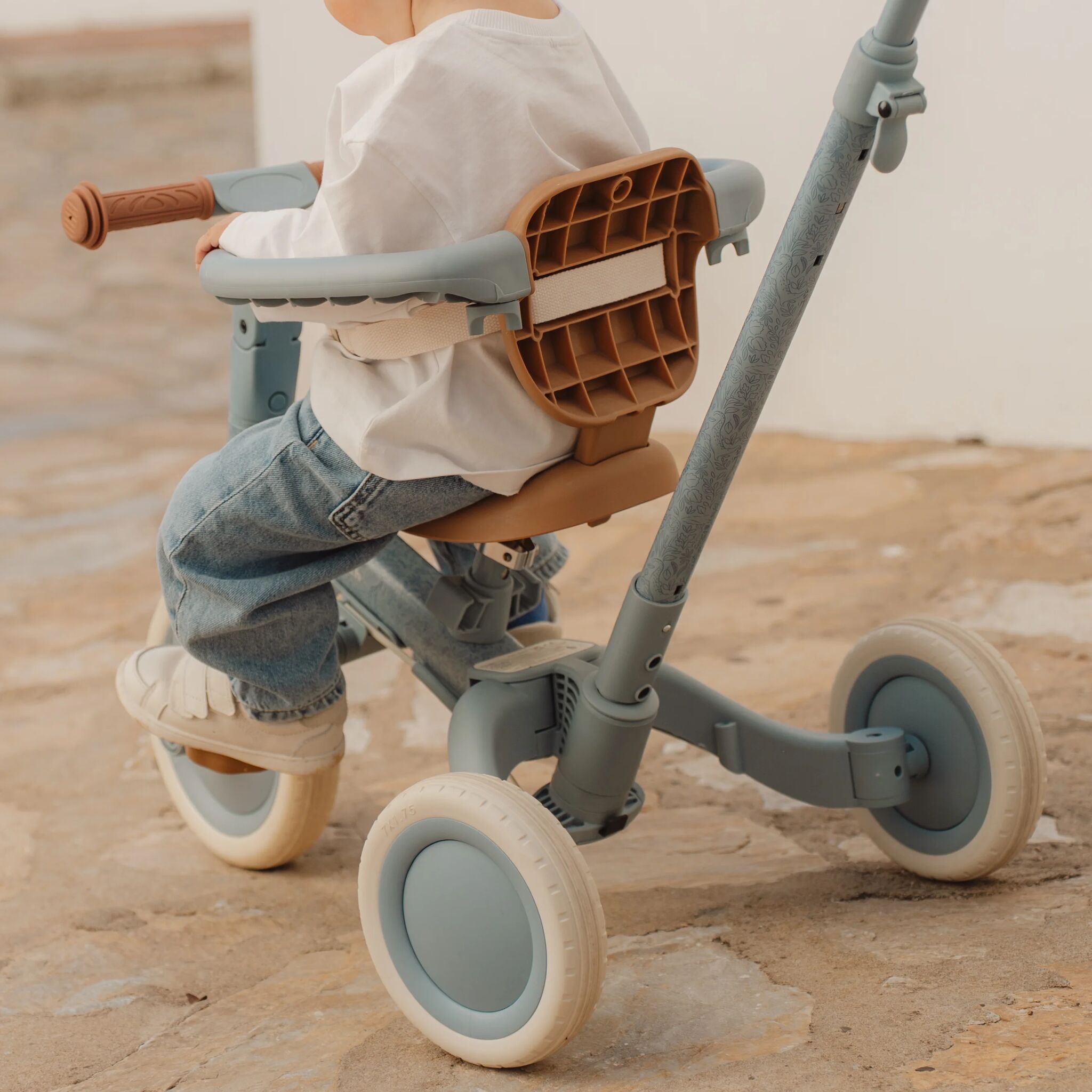 LITTLE DUTCH 4 in 1 tricycle Safari Dreams blue - Image 11