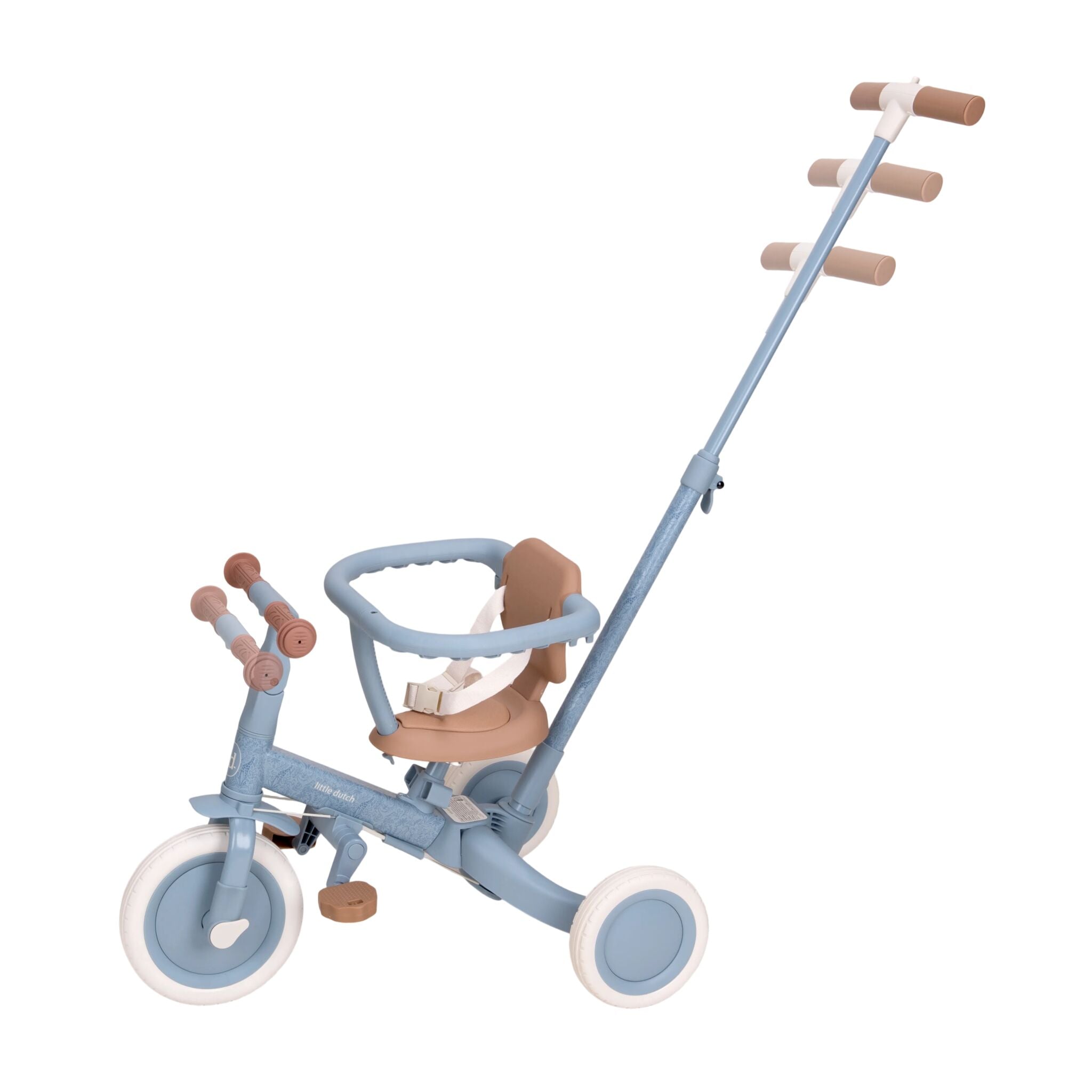 LITTLE DUTCH 4 in 1 tricycle Safari Dreams blue - Image 3