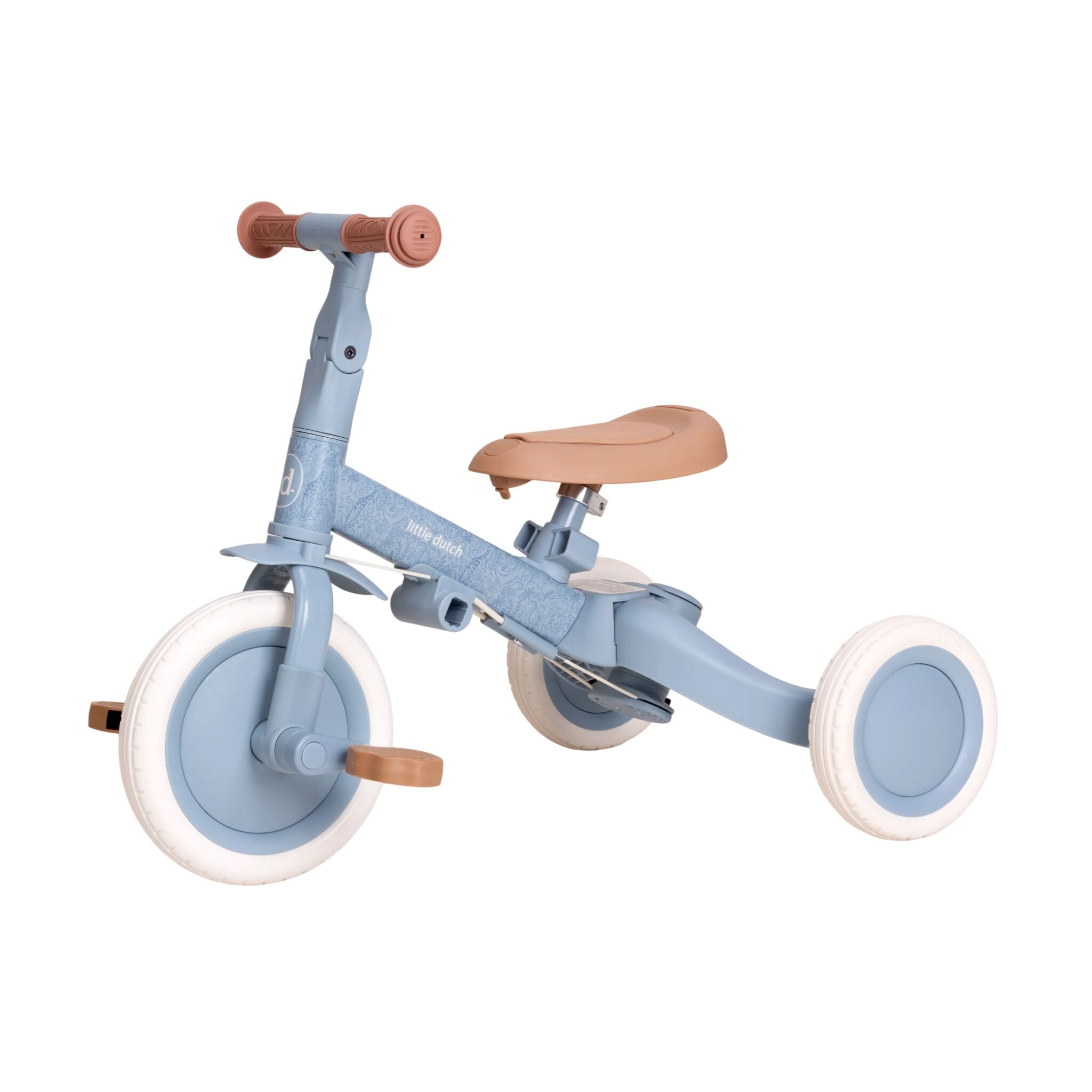 LITTLE DUTCH 4 in 1 tricycle Safari Dreams blue - Image 5