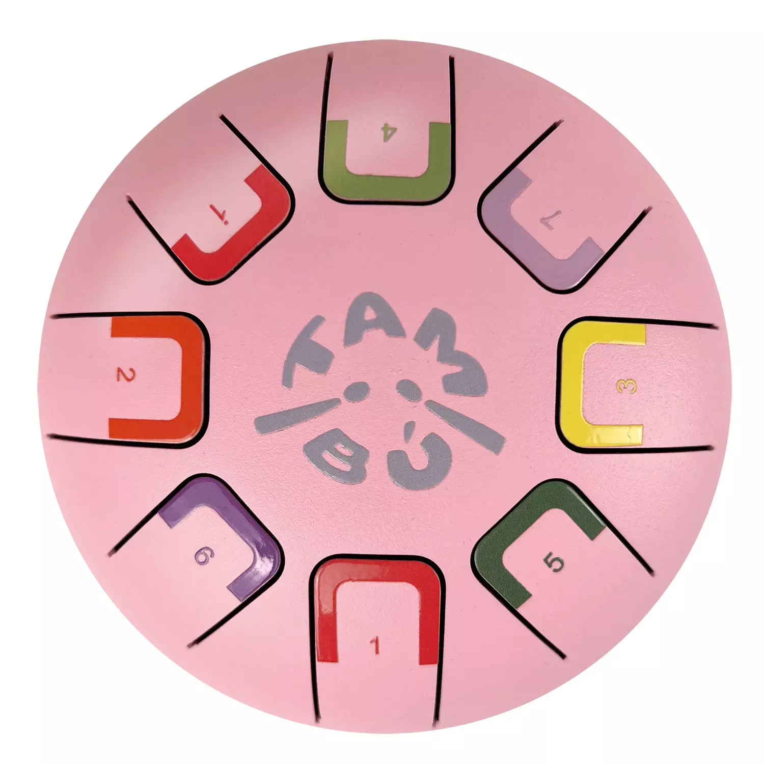 Juegaconmigo Baby Tambu 8-note metallophone (Pink)