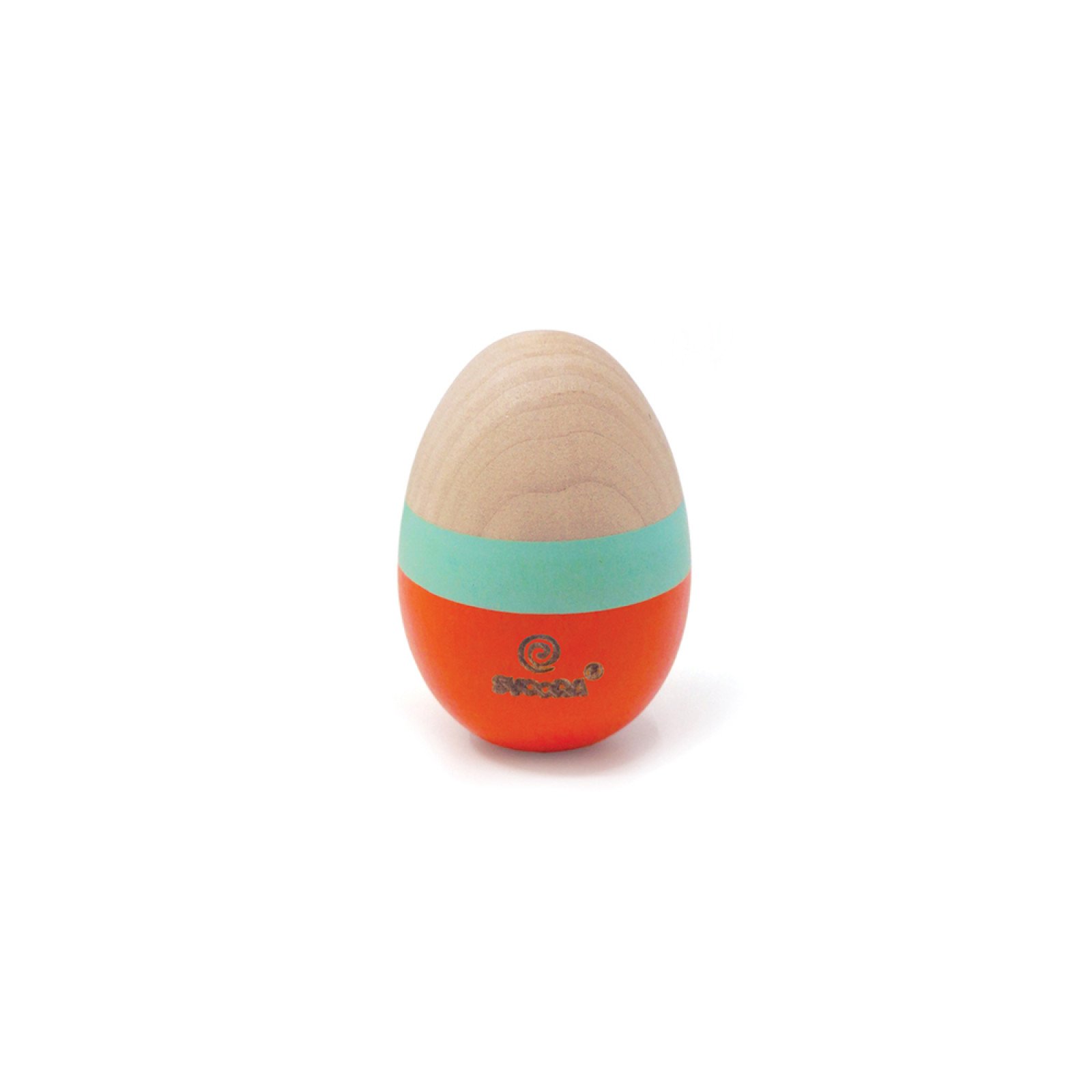 Svoora maraca wooden egg “Orange“