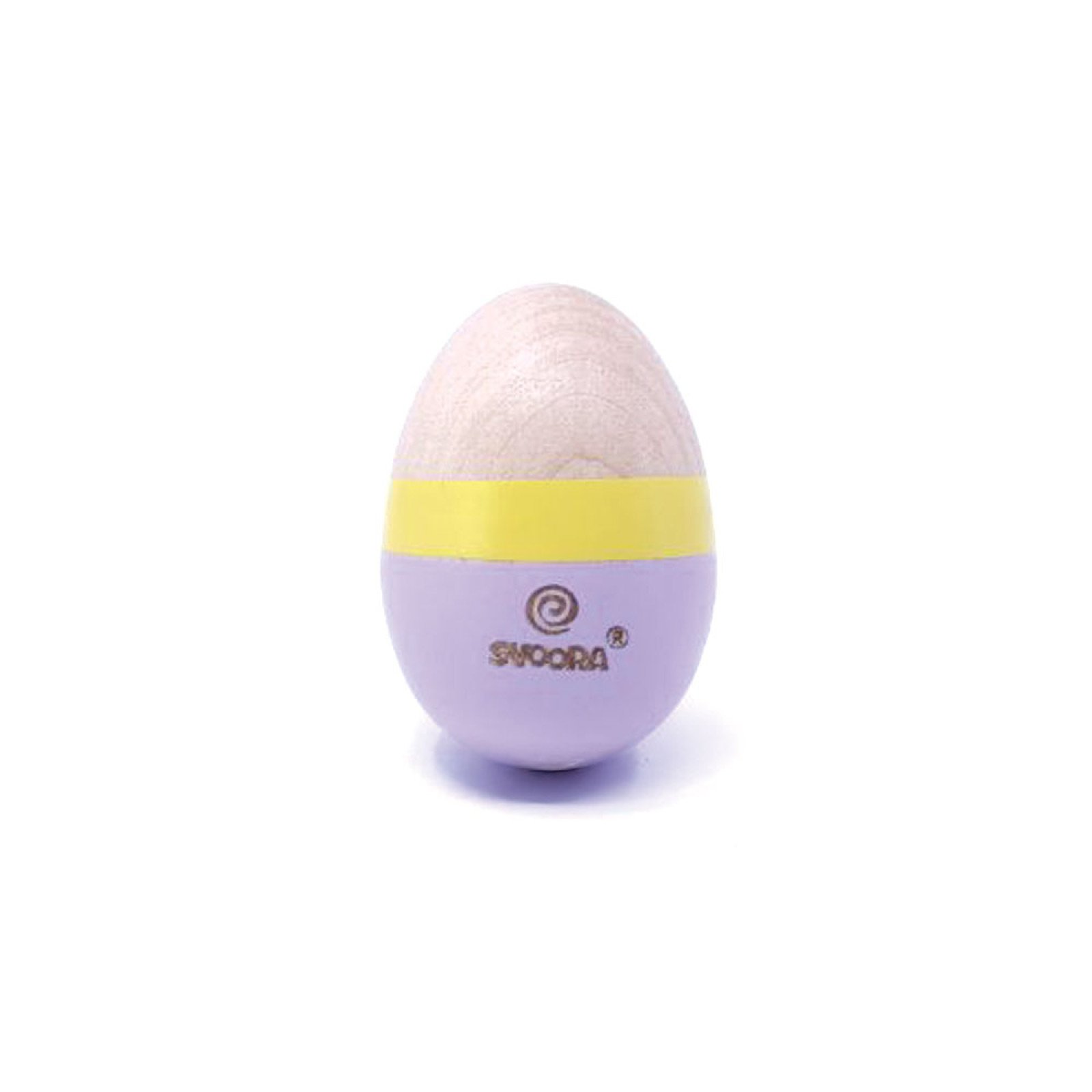 Svoora maraca wooden egg “Purple“