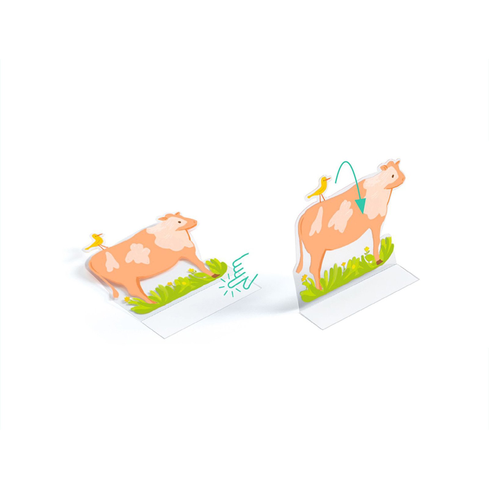Djeco create 3D images with reusable stickers “Farm“ - Image 3