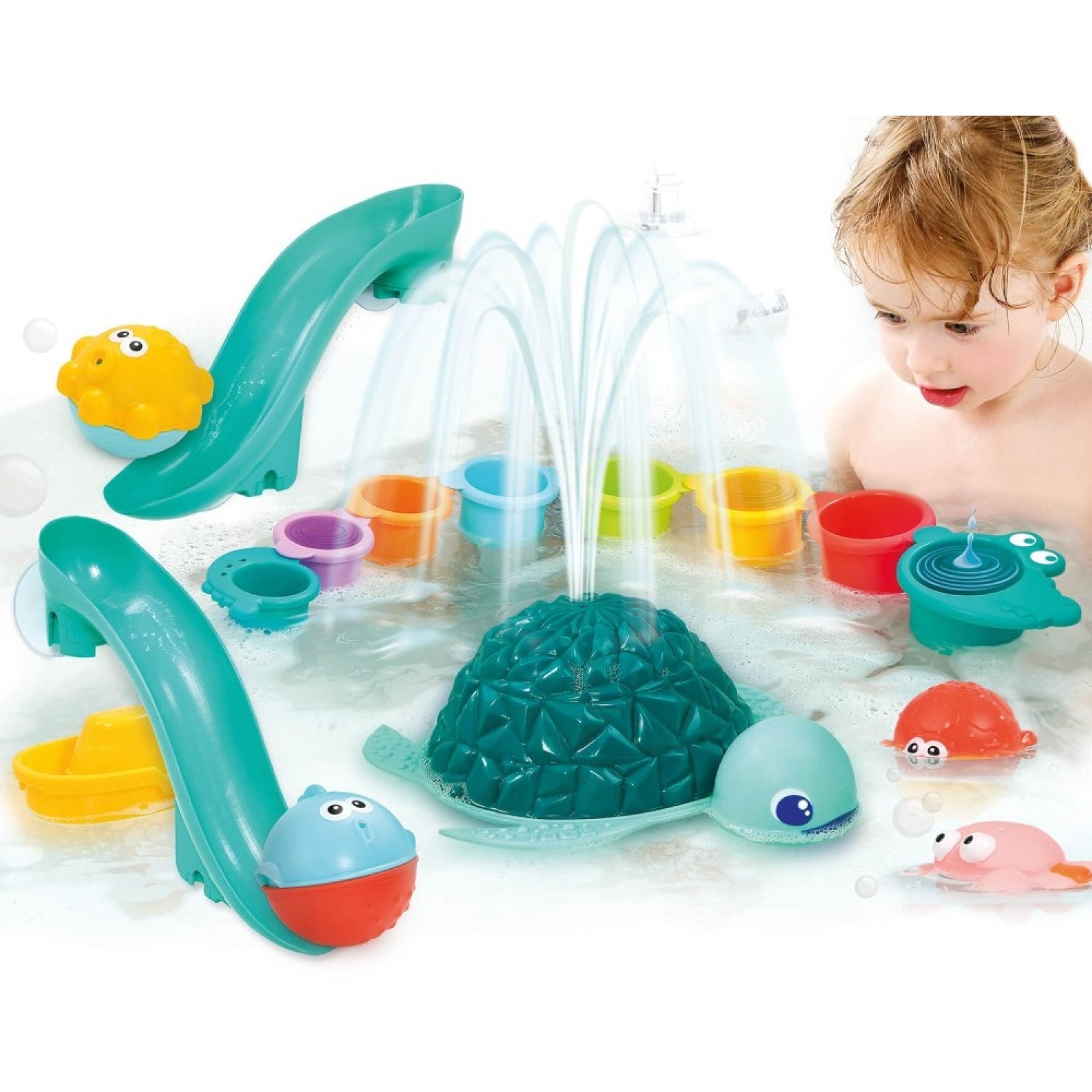 Ludi set of bath toys 16 pcs.