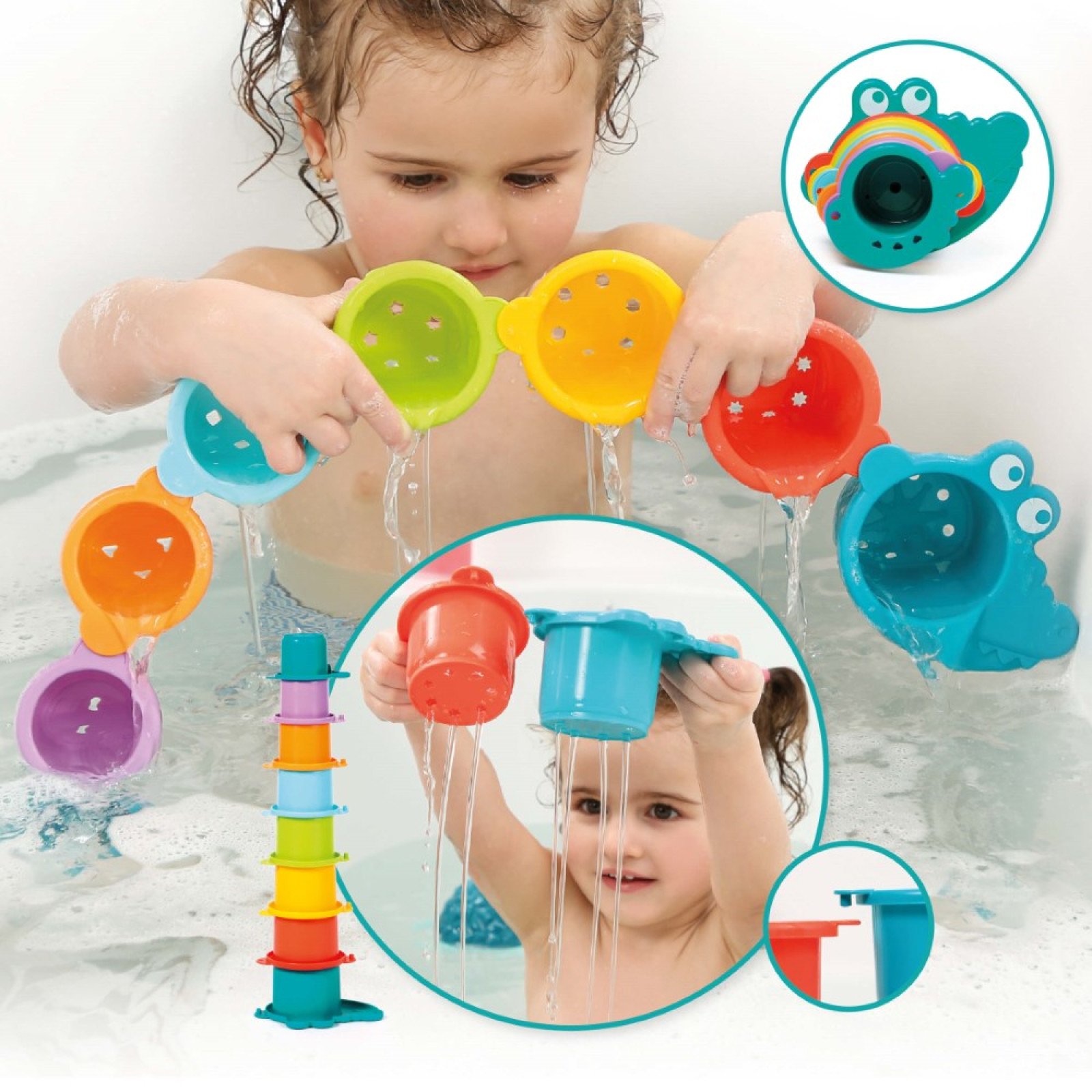 Ludi set of bath toys 16 pcs. - Image 2