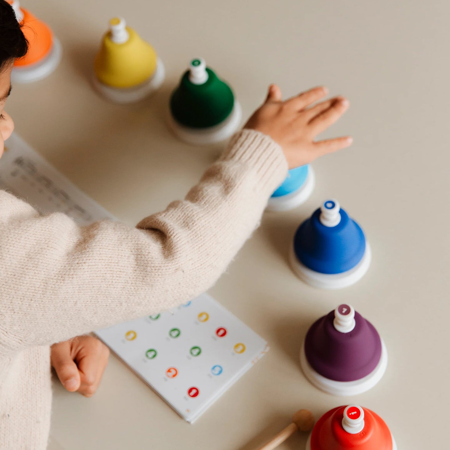 Juegaconmigo Dingdangdong Push musical bells with 8 notes - Image 5
