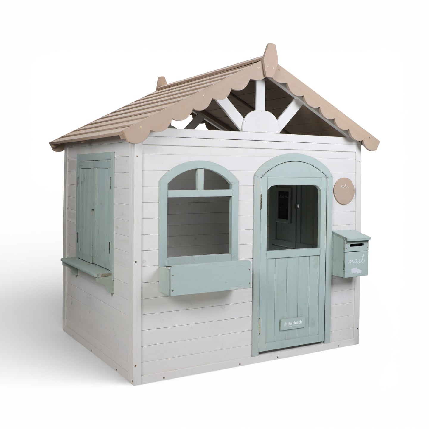 LITTLE DUTCH. FSC wooden children's garden playhouse