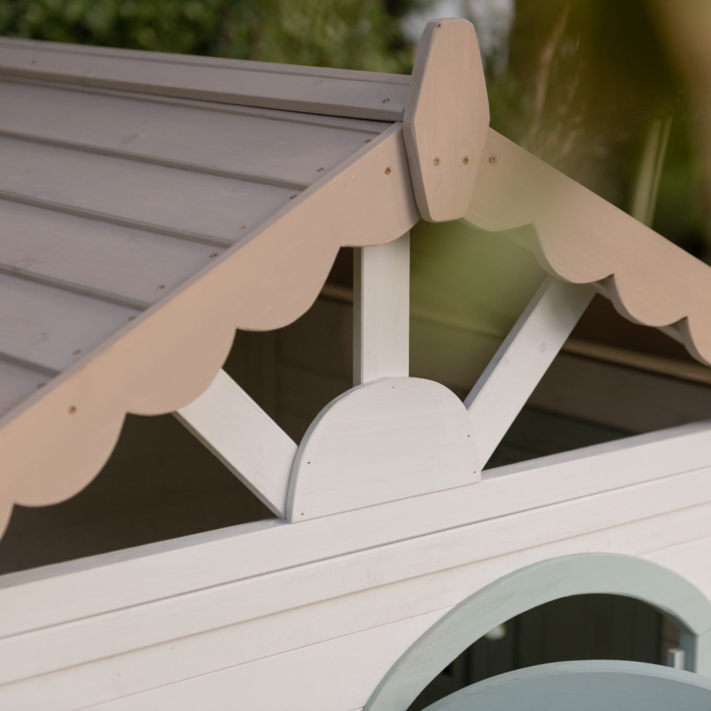 LITTLE DUTCH. FSC wooden children's garden playhouse - Image 12