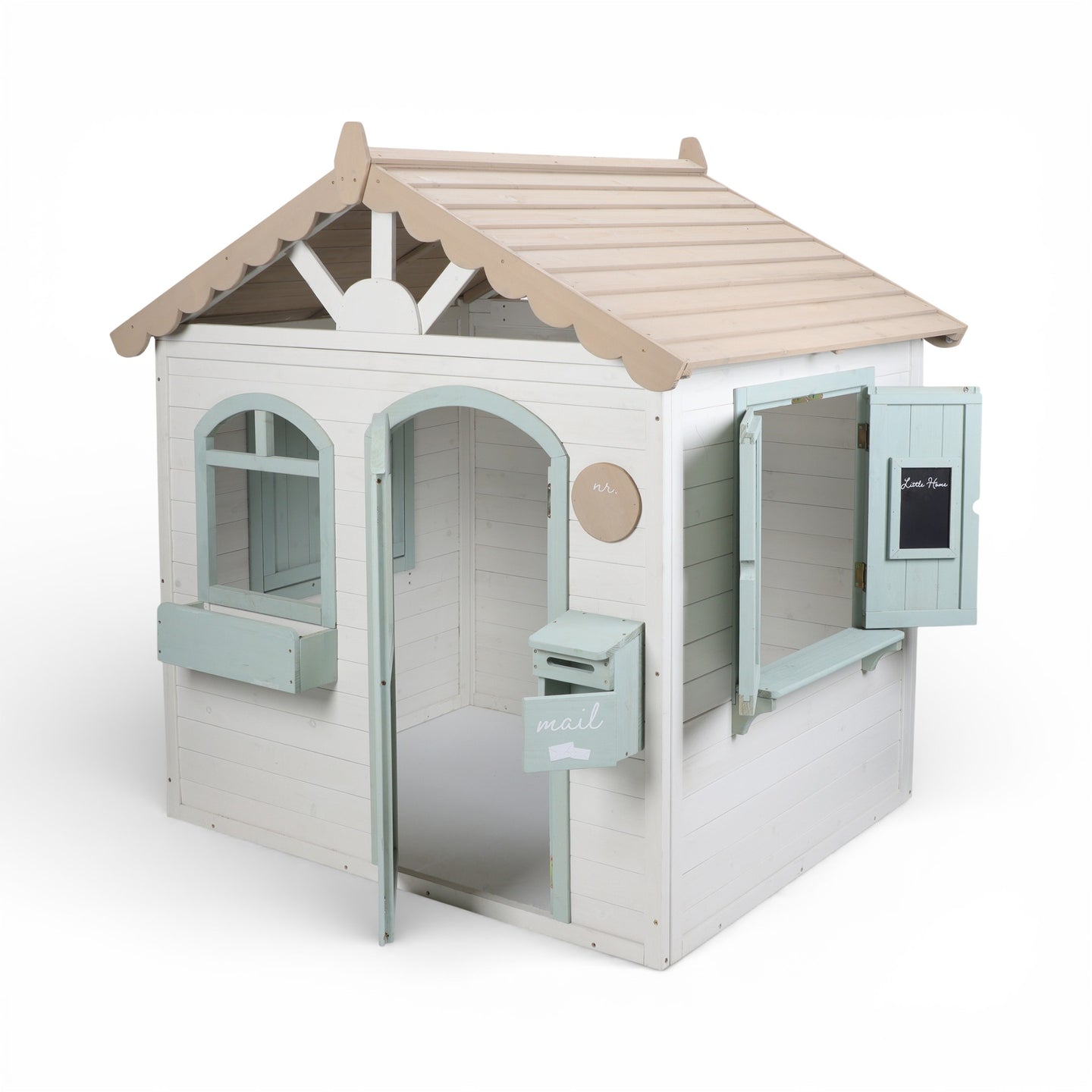 LITTLE DUTCH. FSC wooden children's garden playhouse - Image 21