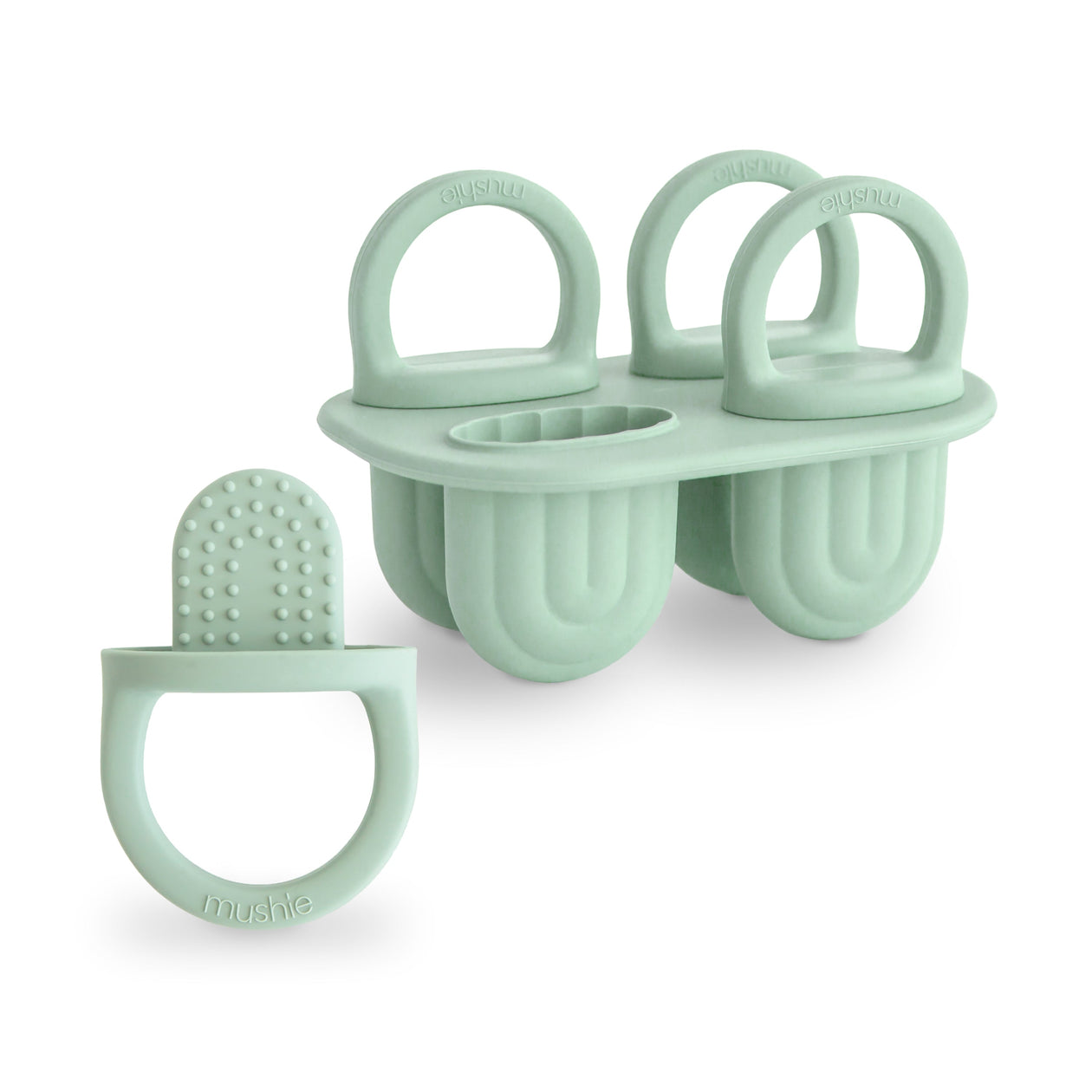 MUSHIE Toddler Ice Pop Tray Sage