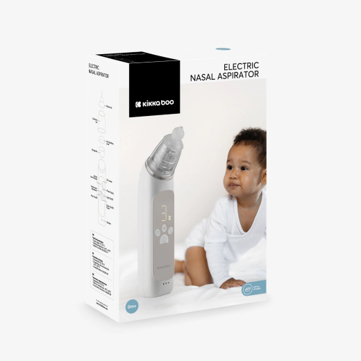 KIKKABOO Electric nasal aspirator Beige - Image 3