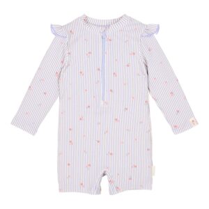 LITTLE DUTCH. Long Sleeve Swimsuit Dreamy Stripes - 74/80cm