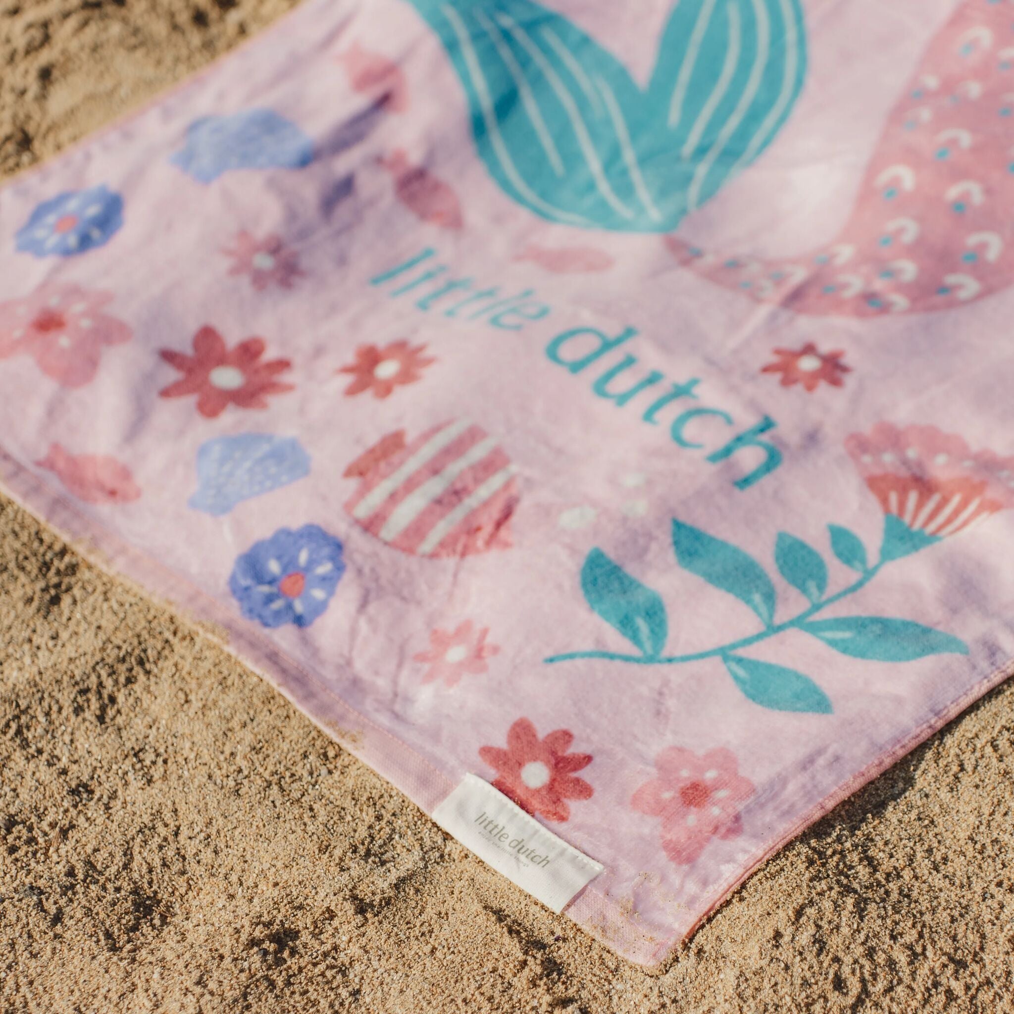 LITTLE DUTCH. Beach Towel Dreamy Mermaid Multicolour - 60x120cm - Image 6
