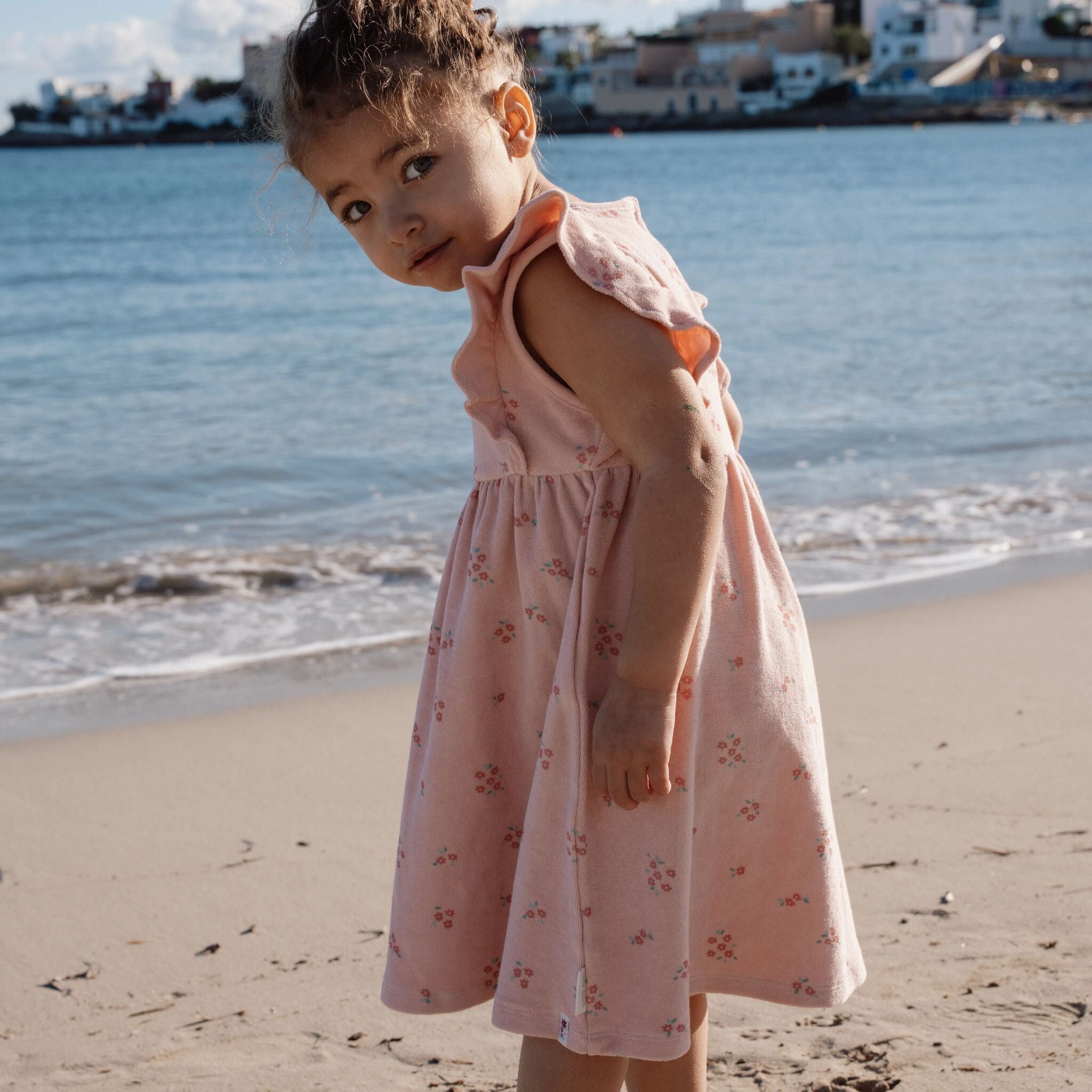 LITTLE DUTCH. Dress Dreamy Pink - Size 98/104cm - Image 4