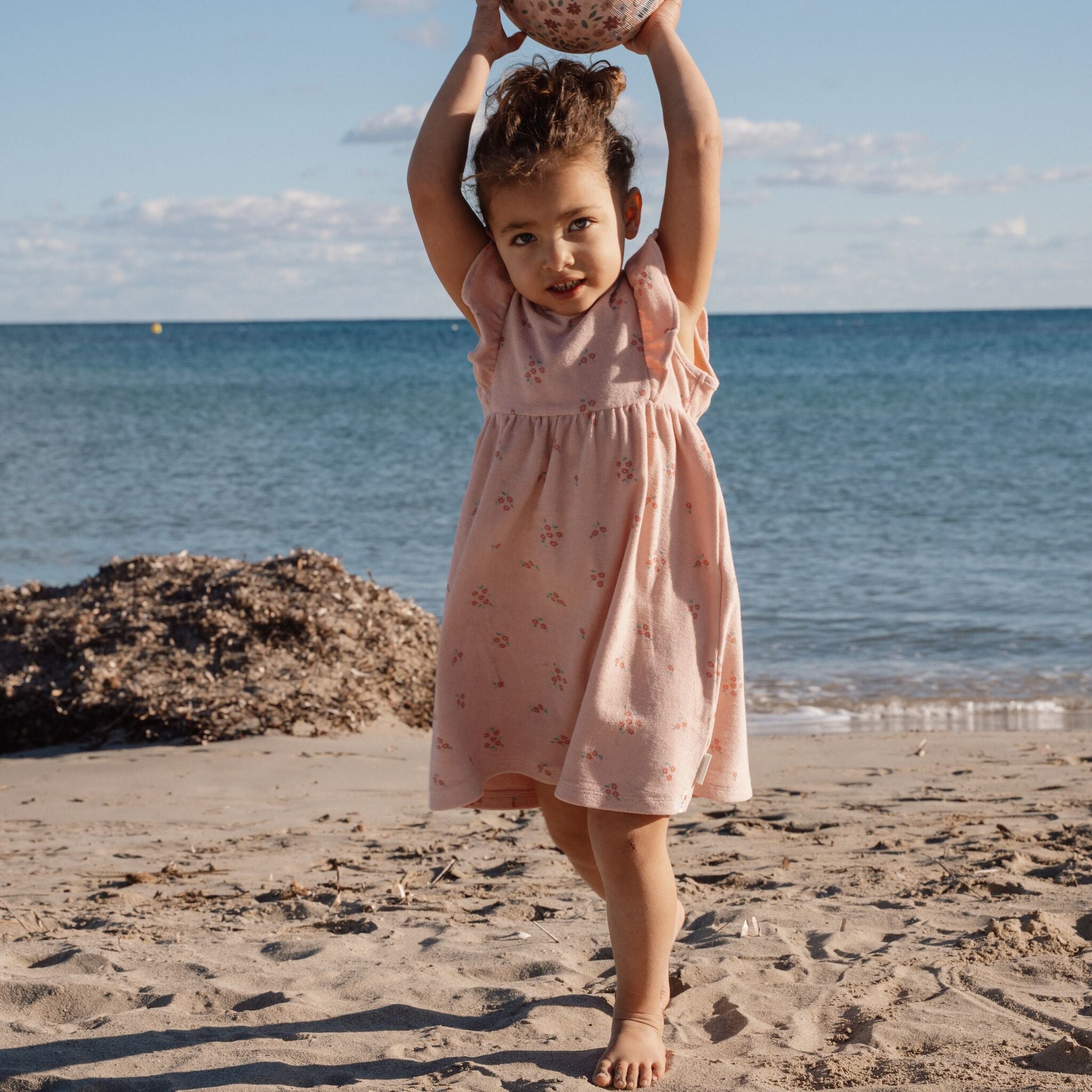 LITTLE DUTCH. Dress Dreamy Pink - Size 98/104cm - Image 2
