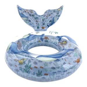 LITTLE DUTCH. Swim Ring with tail Ocean World 91cm