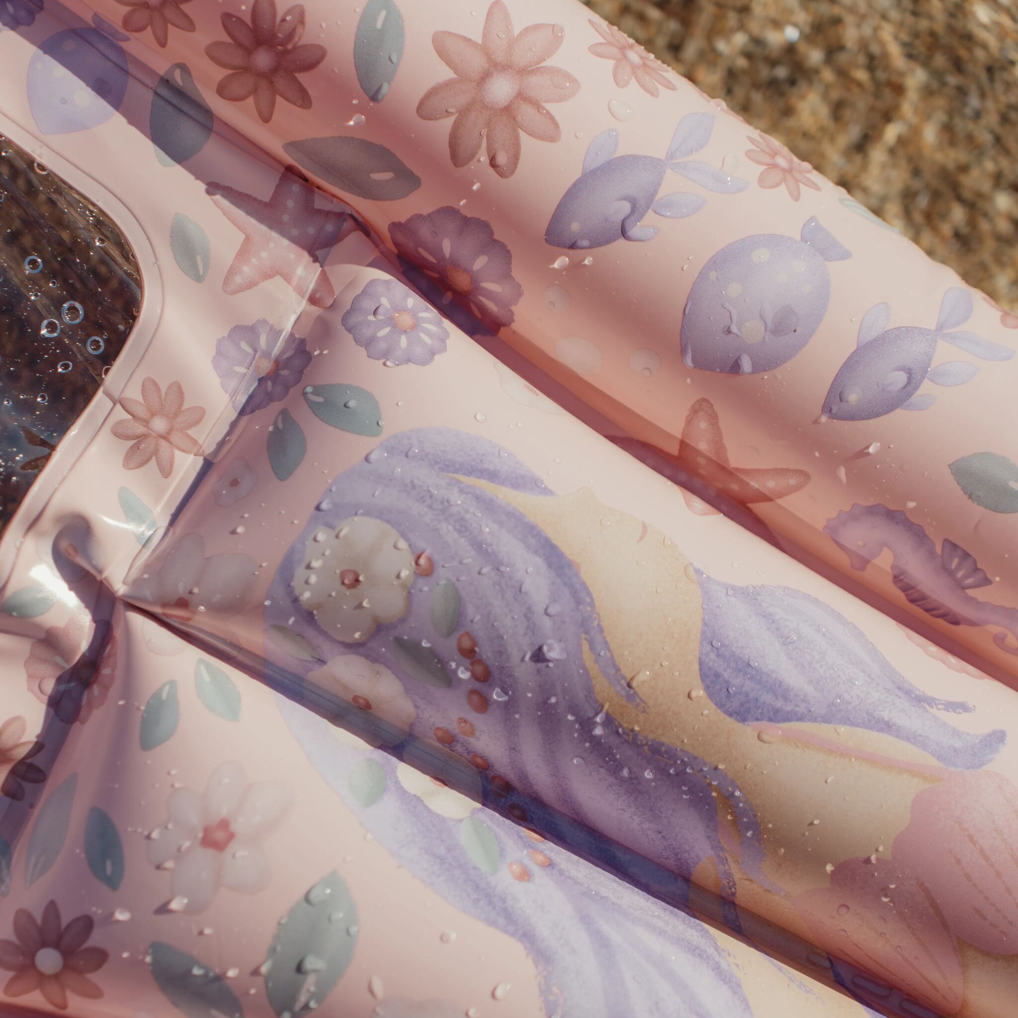 LITTLE DUTCH. Airbed with tail Dreamy Mermaid - Image 4