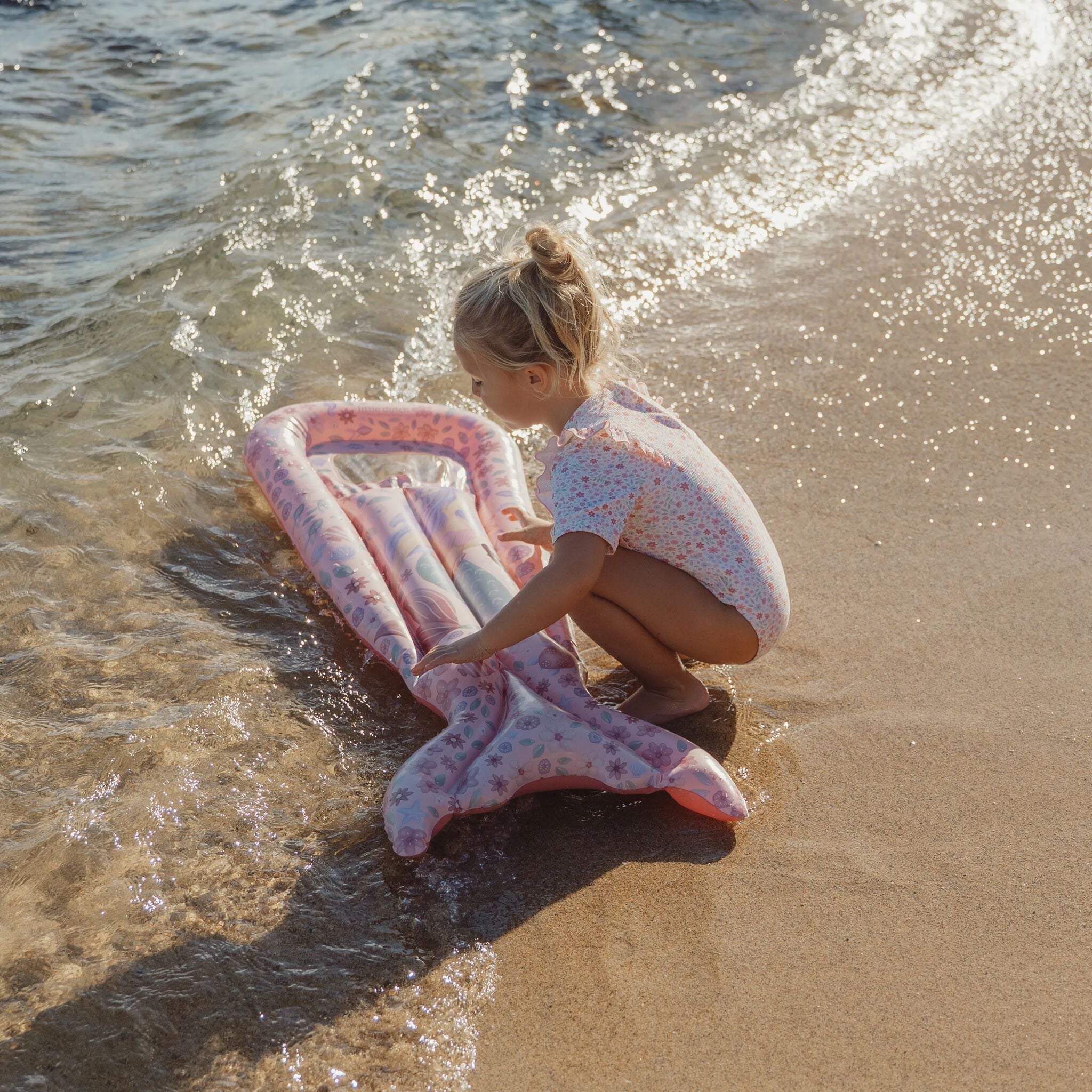 LITTLE DUTCH. Airbed with tail Dreamy Mermaid - Image 8