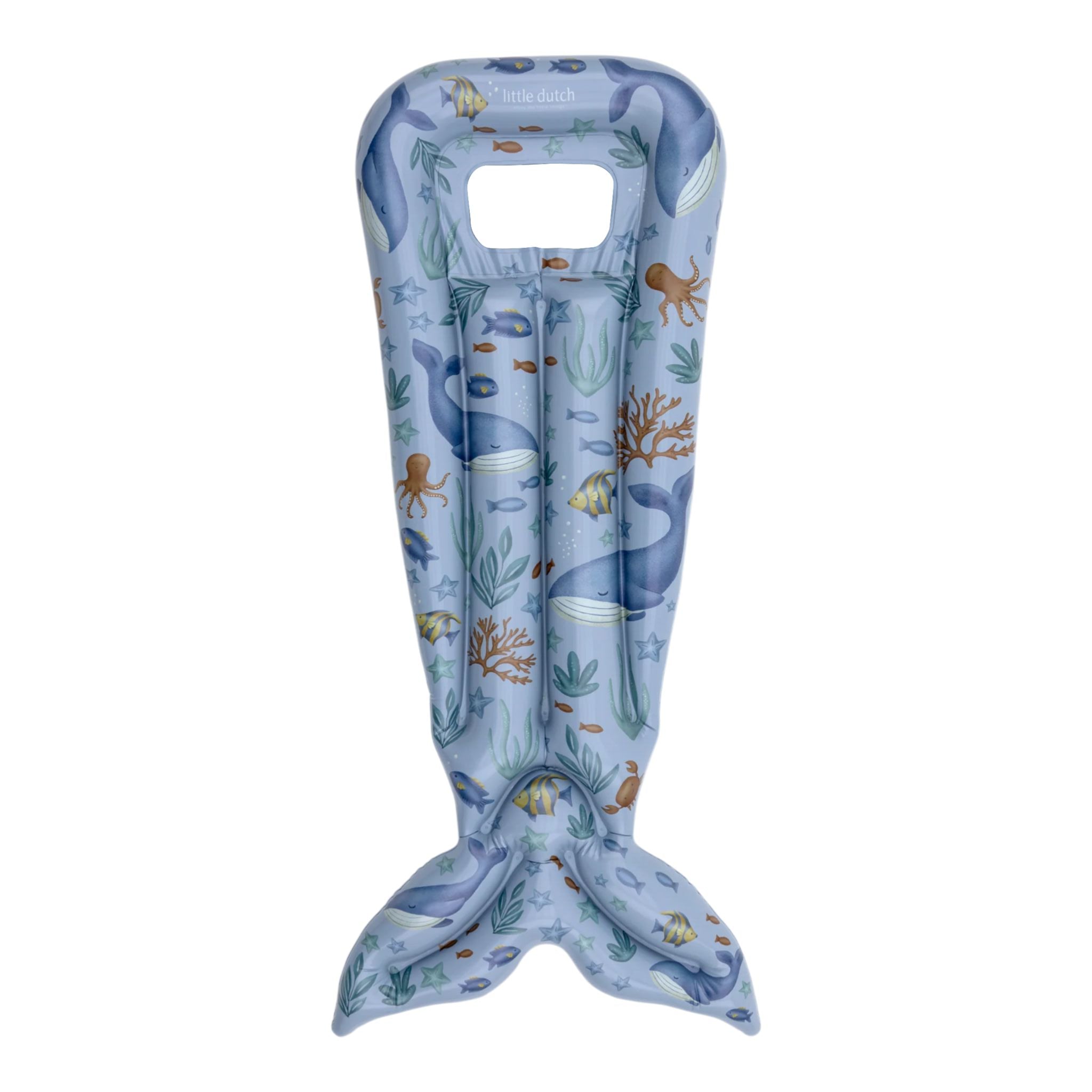 LITTLE DUTCH. Airbed with tail Ocean World