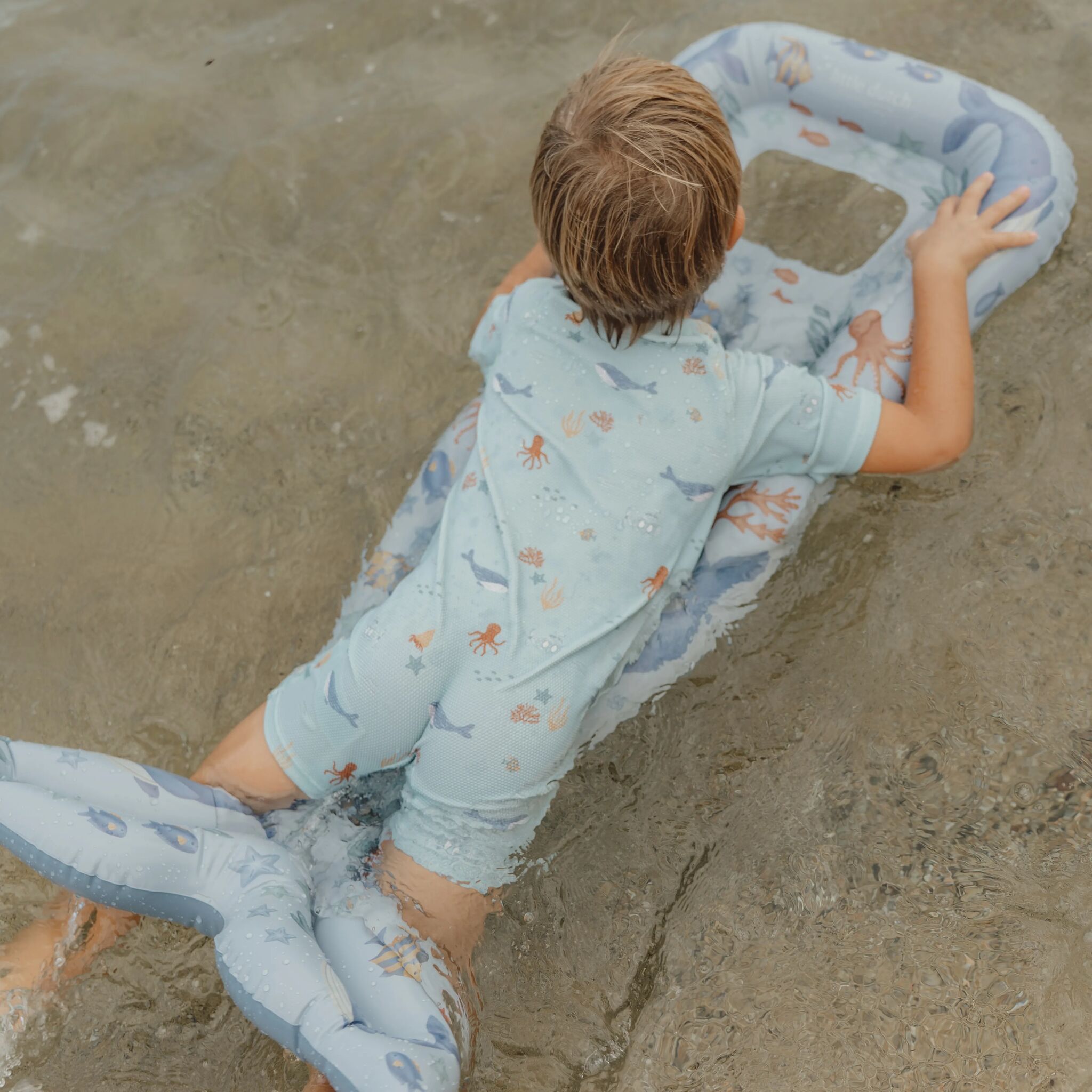 LITTLE DUTCH. Airbed with tail Ocean World - Image 4