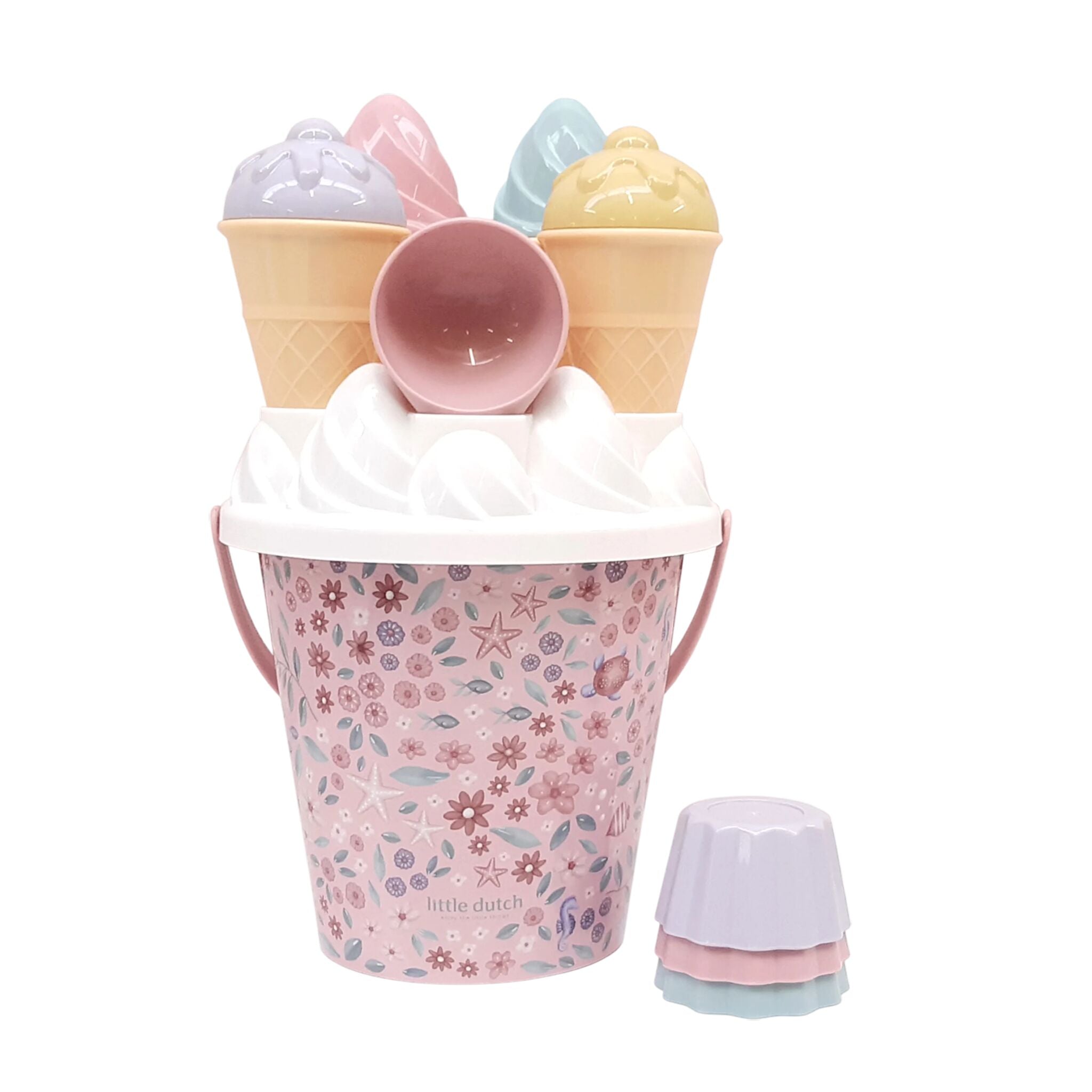 LITTLE DUTCH. Ice Cream Bucket Set Dreamy Mermaid 14pcs