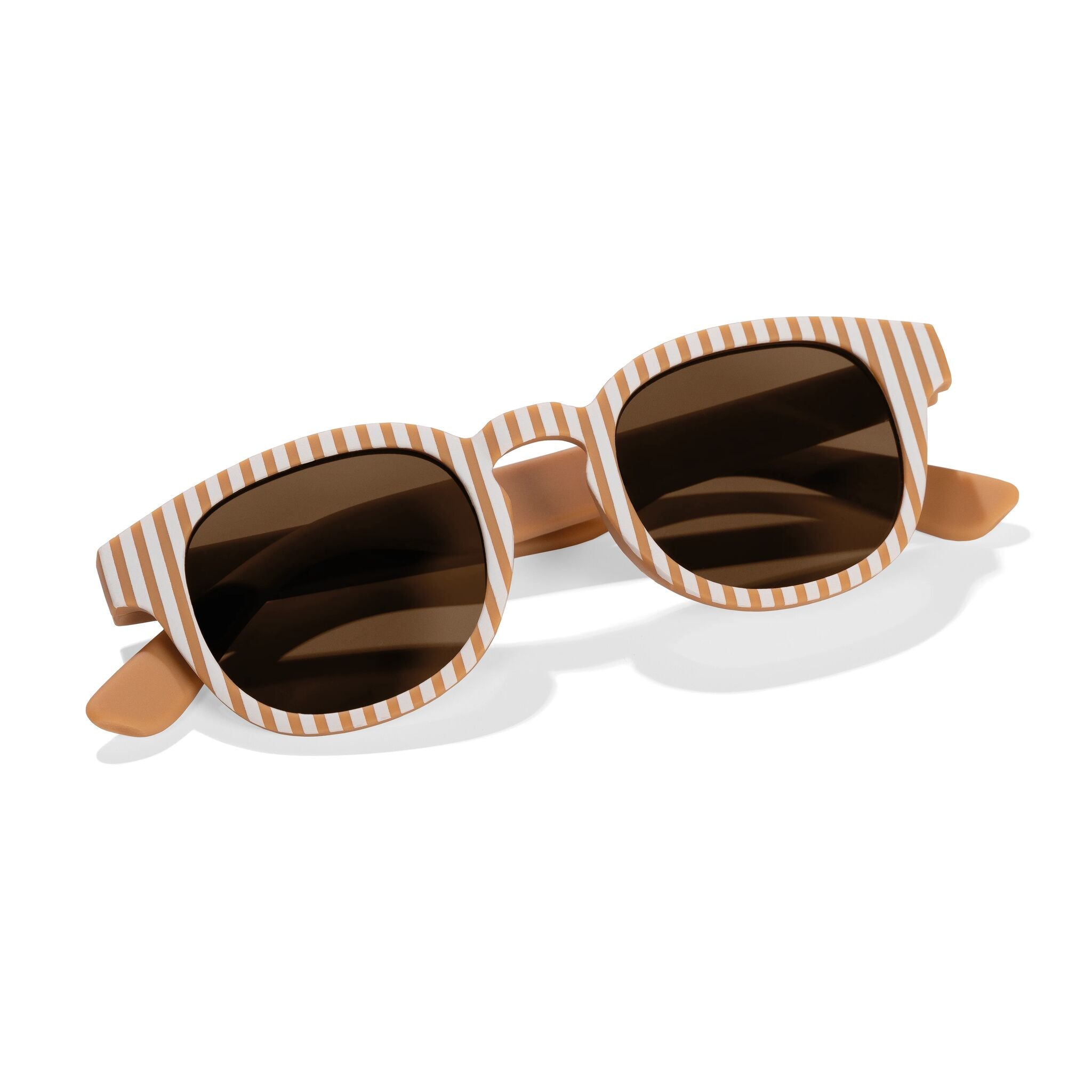 LITTLE DUTCH. Children's sunglasses UV 400 Ocean Brown Stripes