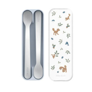 LITTLE DUTCH. Feeding spoon Mio set of 2 - Forest Friends