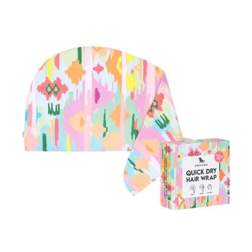 Dock & Bay Hair Towel - Turban Hair Wrap - Ibiza Glow