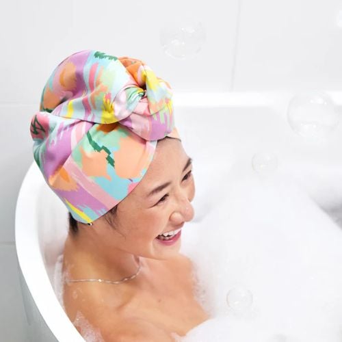 Dock & Bay Hair Towel - Turban Hair Wrap - Ibiza Glow - Image 3