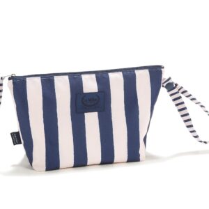 LA MILLOU Waterproof Cosmetic Bag Stripes Navy