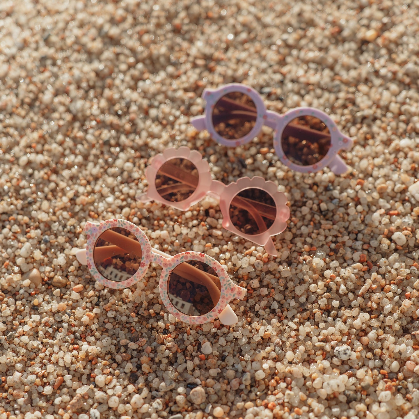 LITTLE DUTCH. Children's sunglasses UV 400 Shell Mermaid Pink - Image 10