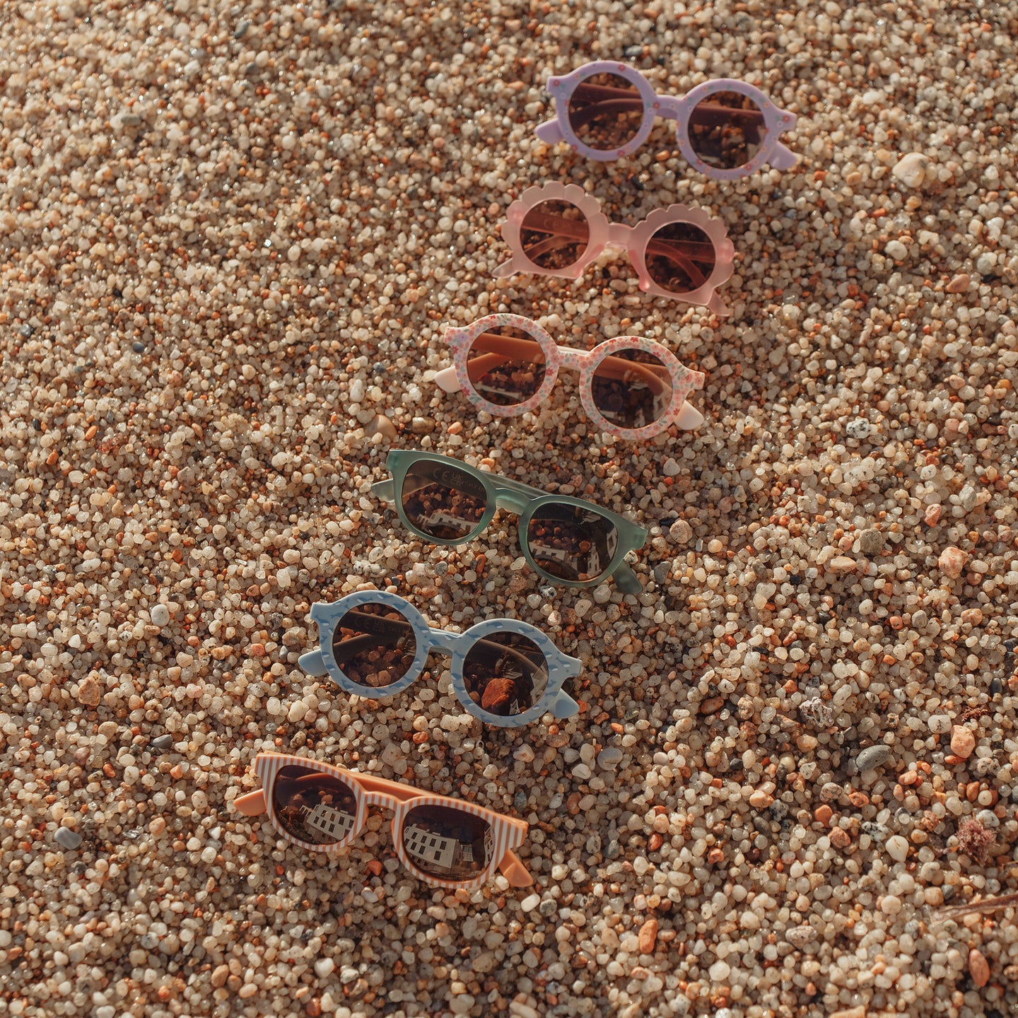 LITTLE DUTCH. Children's sunglasses UV 400 Shell Mermaid Pink - Image 11