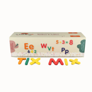 TIX & MIX Wooden Magnet Set Numbers & Letters (set of 77)