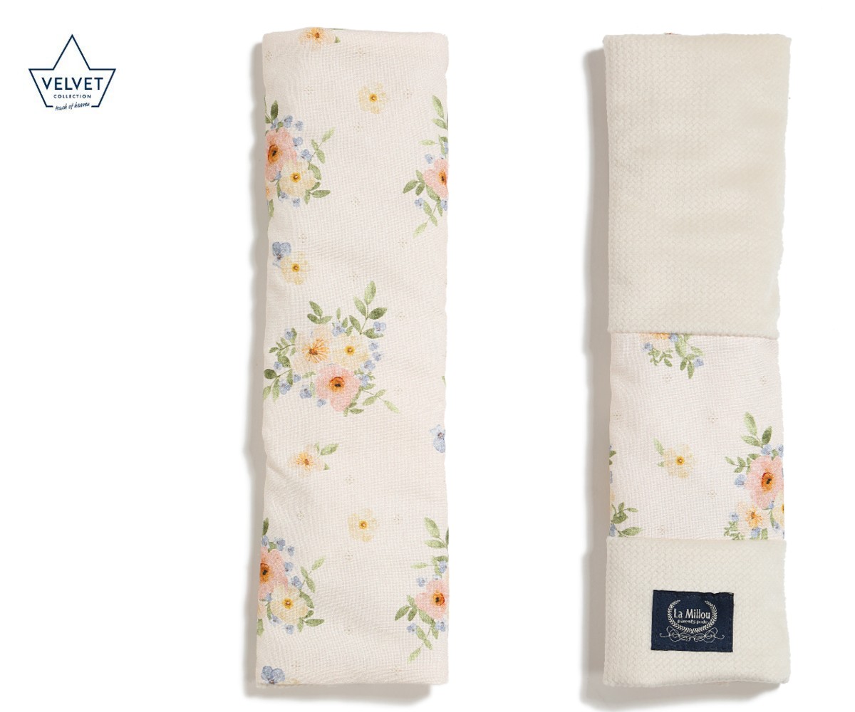 LA MILLOU SEAT BELT COVER ENGLISH GARDEN - RAFAELLO
