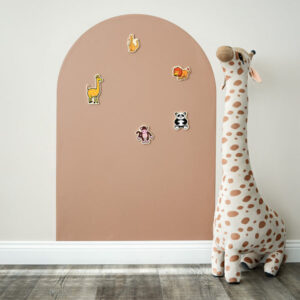 TIX & MIX Magnetic Wall Board Brown Sugar + 2 crayons