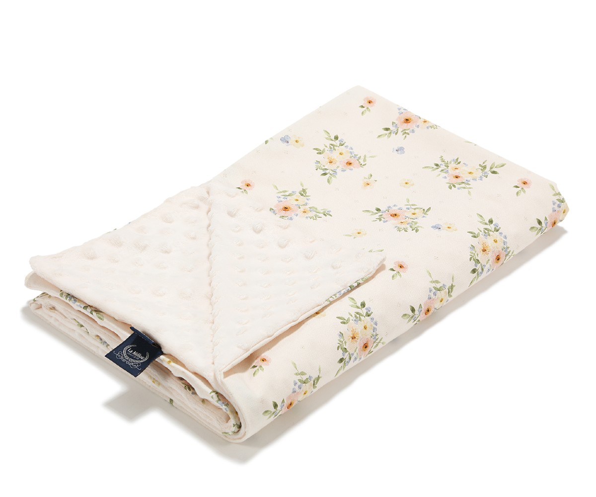 LA MILLOU BLANKET ENGLISH GARDEN - ECRU 80*100cm