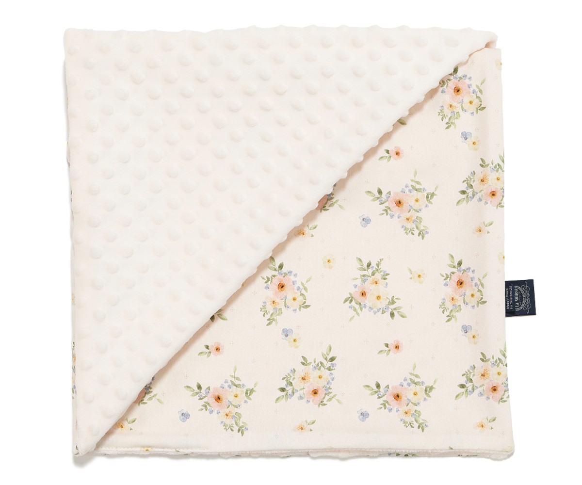 LA MILLOU BLANKET ENGLISH GARDEN - ECRU 80*100cm - Image 2